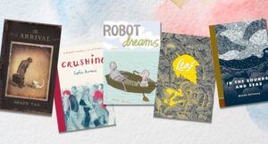 cover collage of wordless comics